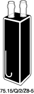 Kuvette, 75.15, Spec-Q, 2mm, 0,047ml, Z 8,5mm