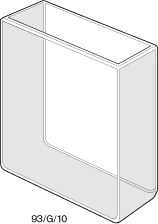 Cell Type 93, Optical glass, 10 mm, 25ml