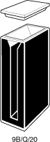 Kuvette, 9/B, Spec-Q, 20mm, 2,8ml