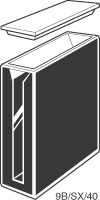 Kuvette, 9/B, Supr-Q, 40mm, 5,6ml