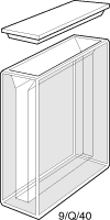 Kuvette, 9, Spec-Q, 40mm, 5,6ml