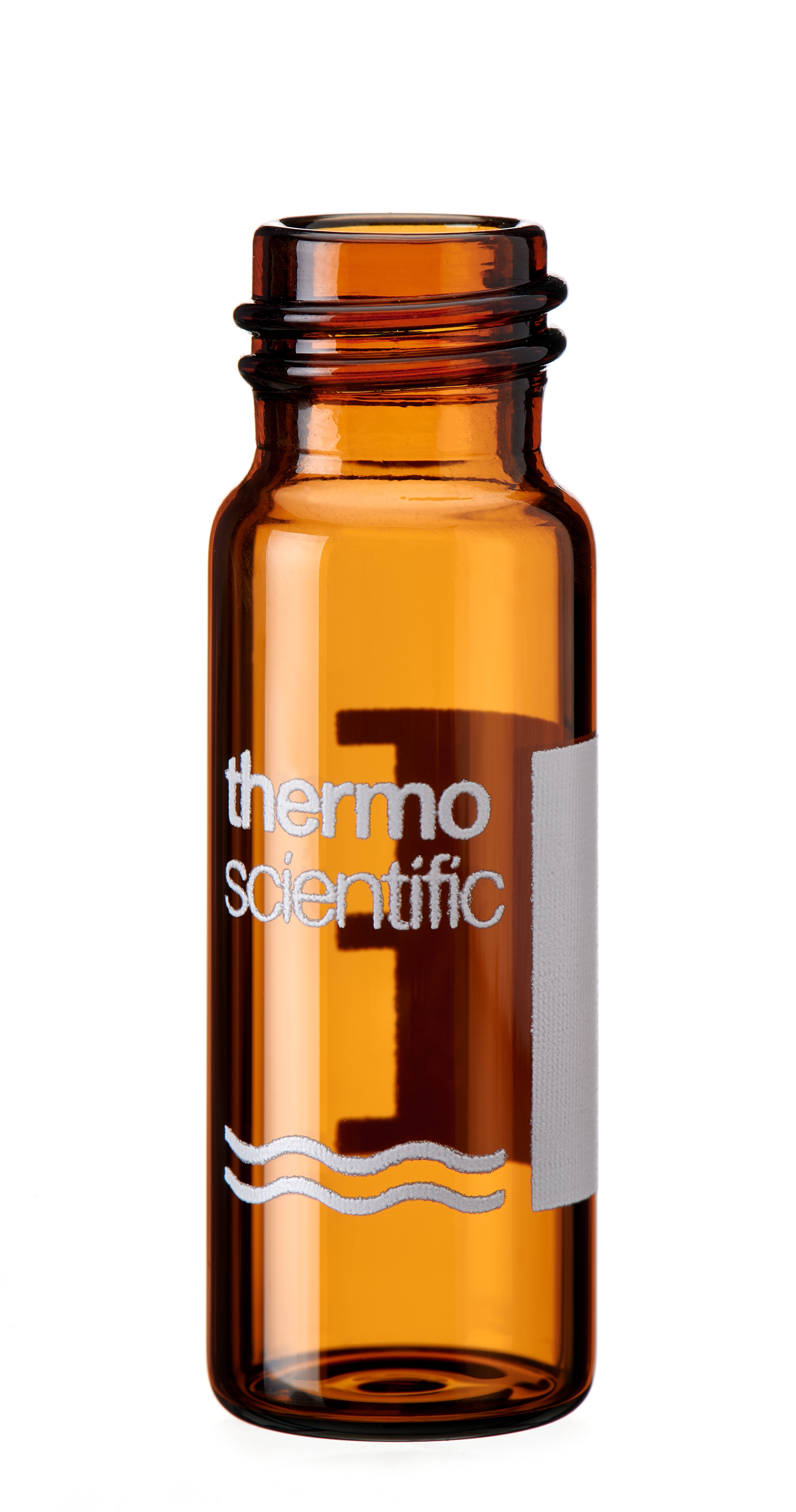 Vial 4ml brun skrue 13mm lbl, 100stk