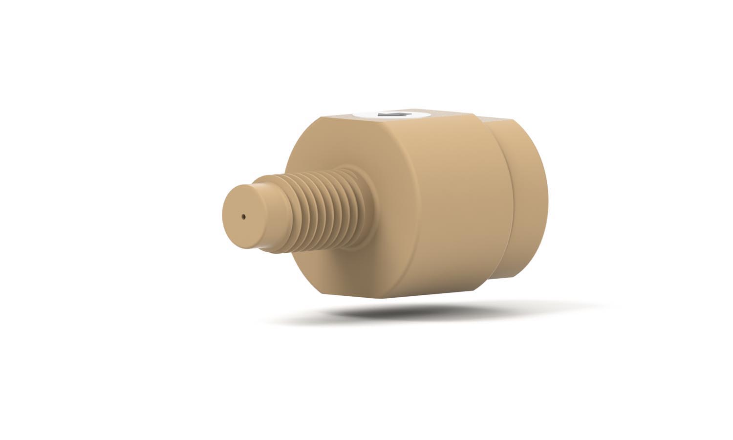 Check valve, inlet, 1/4-28M-1/4-28F, 1 psi