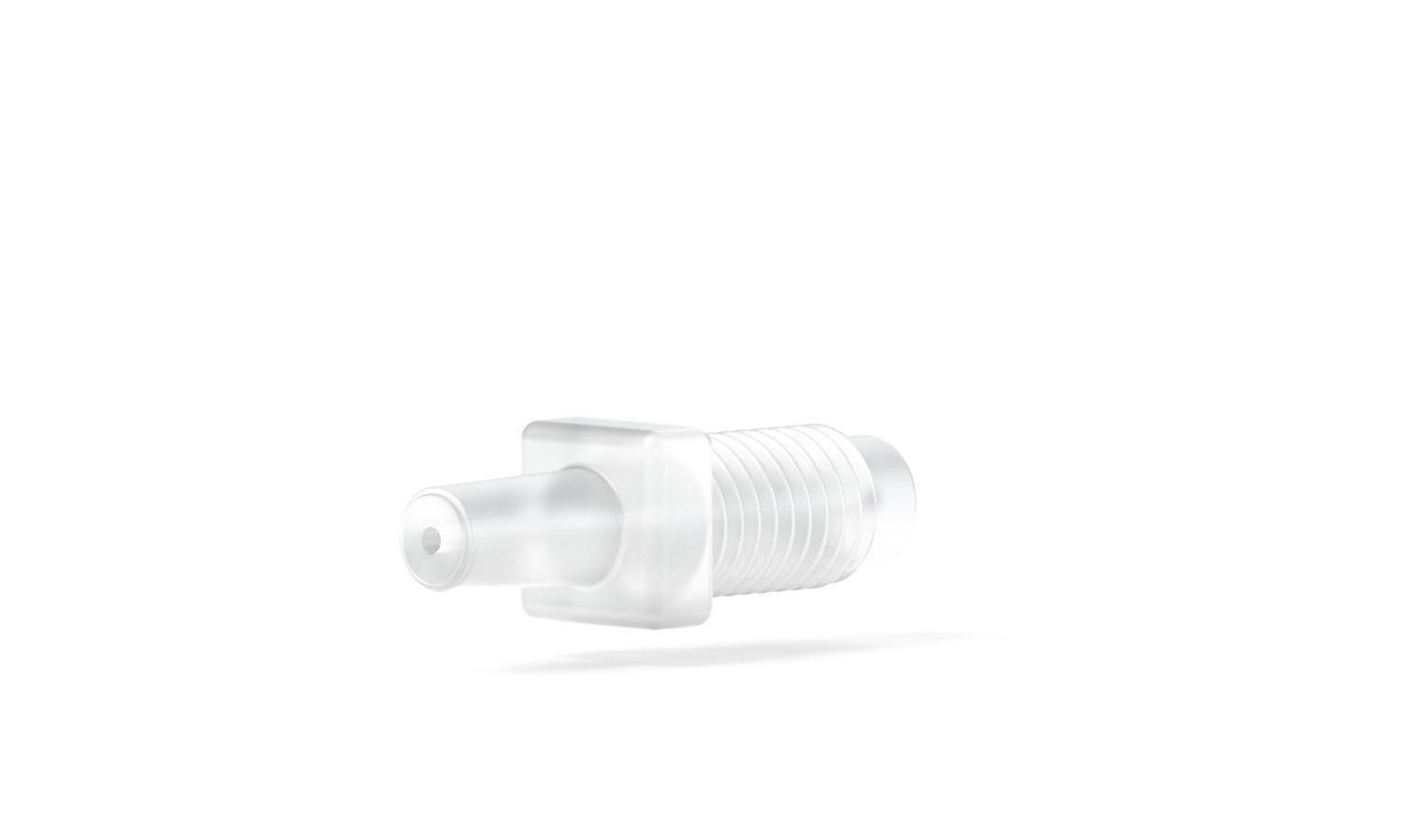 Quick connect, Delrin, luer male for 1/4-28 male