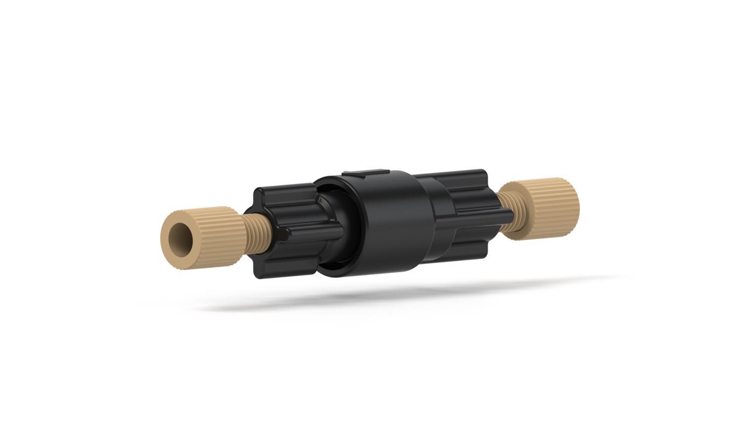 Back pressure regulator, 40 psi, with PEEK holder