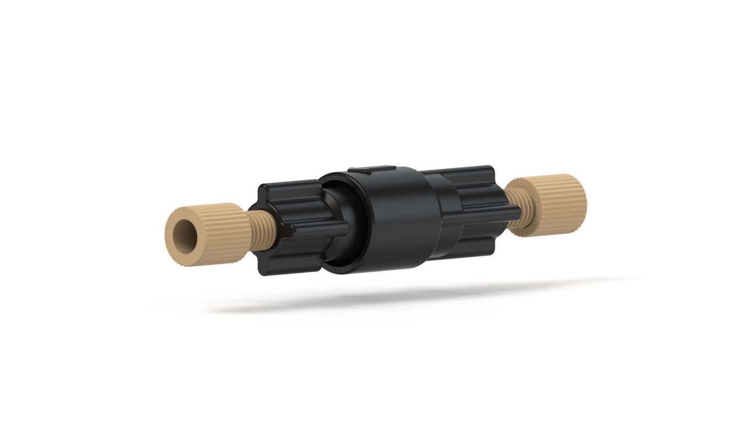 Back pressure regulator, 20 psi, with PEEK holder