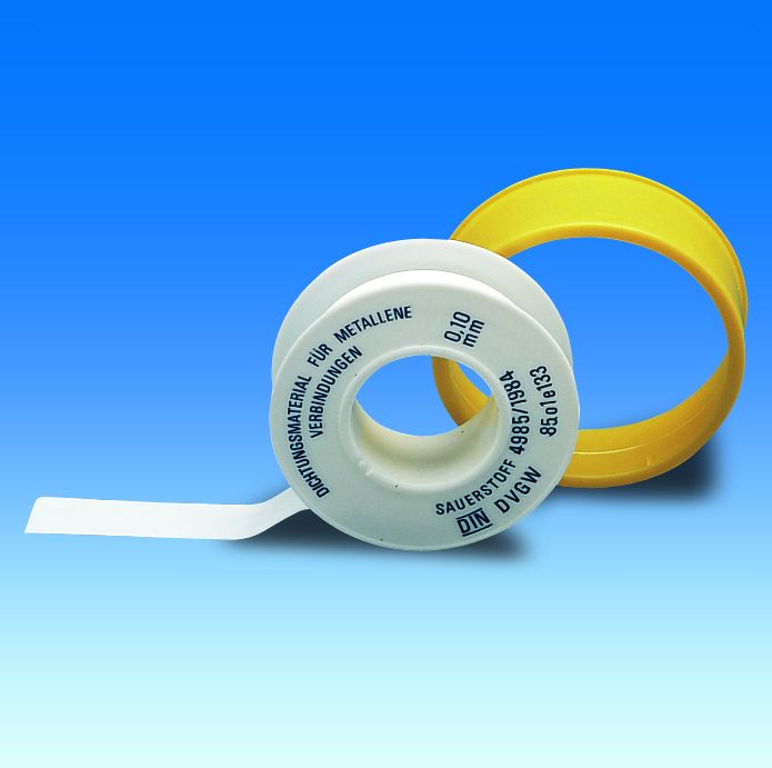 PTFE-tape 12 m, bredde 12mm, 10stk