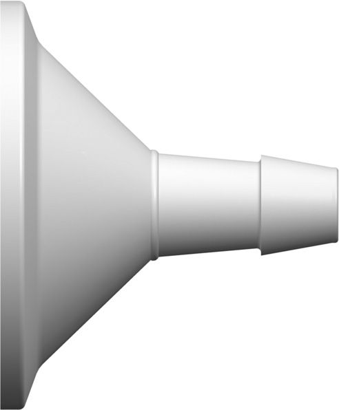 Adaptor, "Maxi flange" for tube fitting 9.5 mm