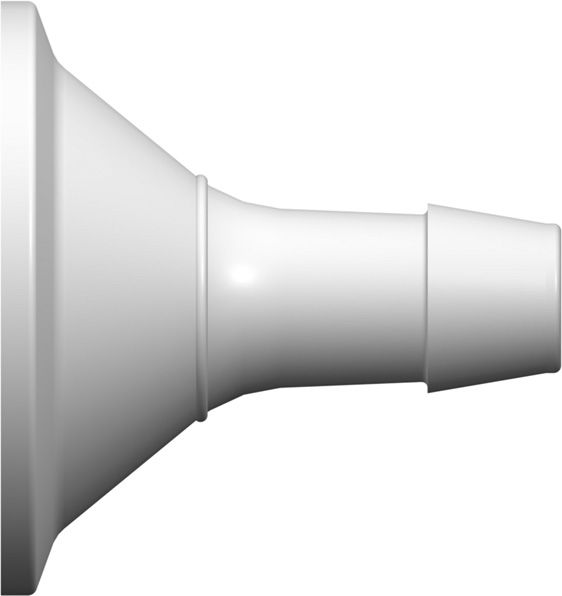 Adaptor, "Maxi flange" for tube fitting 12.7 mm