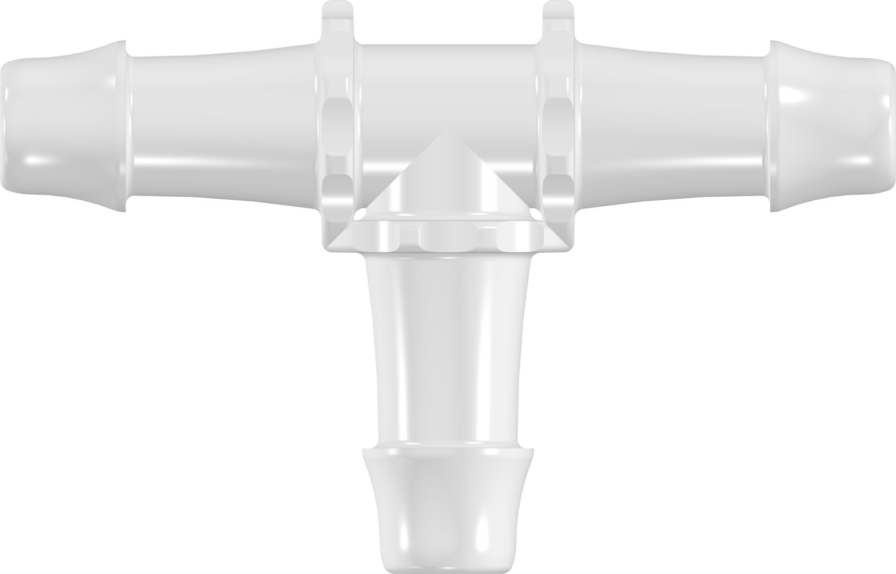 Slangesamler, T, S-500 19,0mm, PP