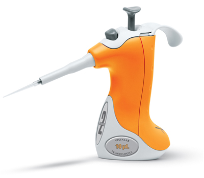 Pipette, fixed volume, 10ul, 2-stroke