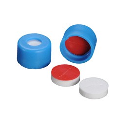 Blu Cap Precut T/S Septa, 100 pcs