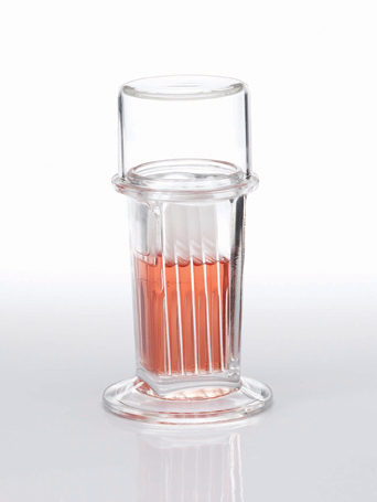 5 Slide Staining Jar,Tall W/Lid, 6 pcs