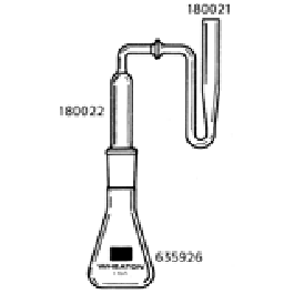 125 mL Flask, Erlenmeyer, 24/40 Clr