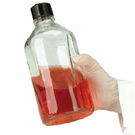 1000 mL Btl,Media,Clr Type I,Rub Lnr, 12 pcs