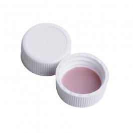 22-400 CAP, PP WHT, PTFE/FMD PE, 200 pcs