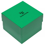 Cryofile XL Freezer Box, Green, 15 pcs